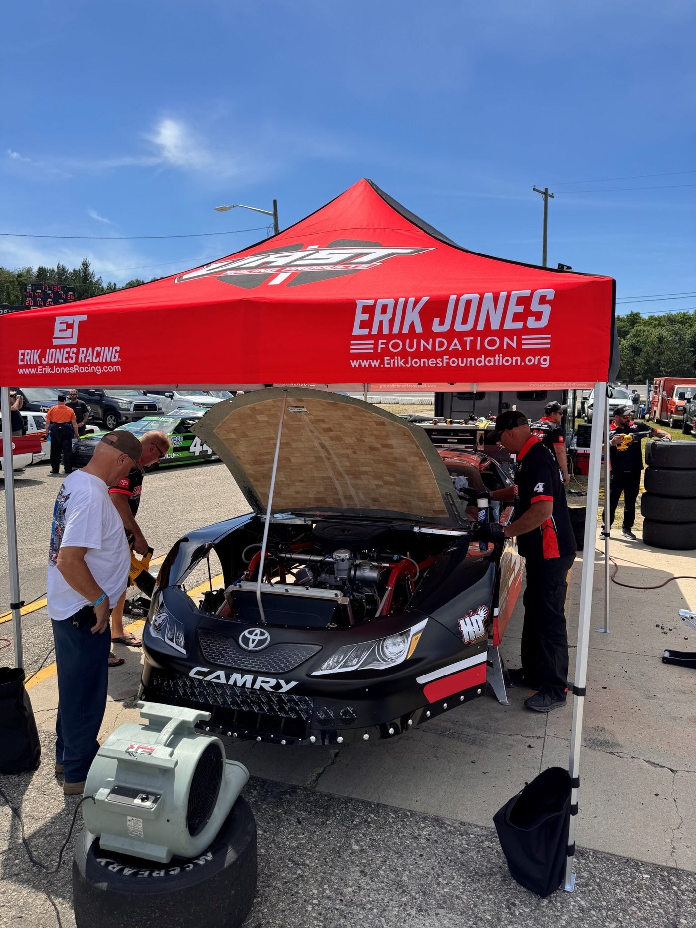 Rev Up Your Racing Presence with Custom Printed Canopies