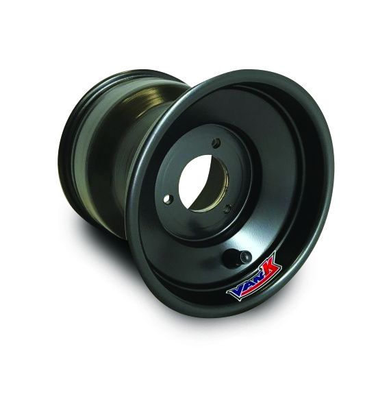 Van-K Quarter Midget Wheels | Silver and Black Aluminum