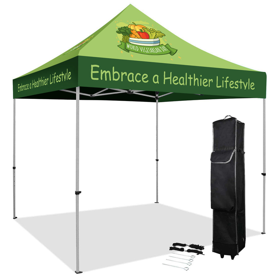 Value 10'x10' Custom Printed Canopy Tent