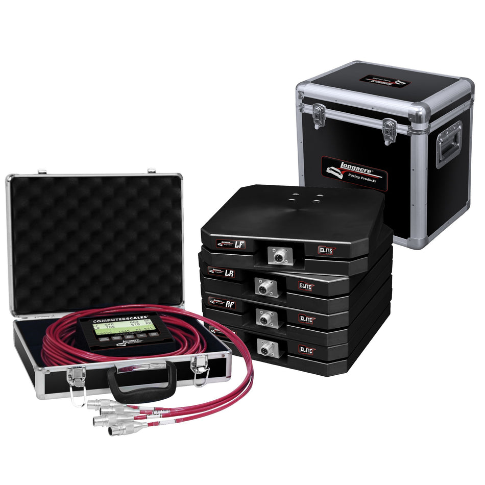 Longacre ComputerScales Elite Kart Wired Scales 12" Pads