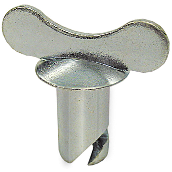 Winged Oval Head Quarter Turn Fasteners - 6 Pack
