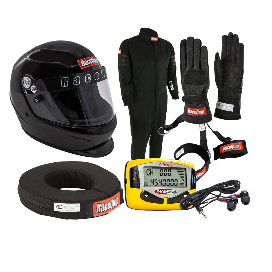 Racequip Rookie Safety Equipment Bundle - Quarter Midget