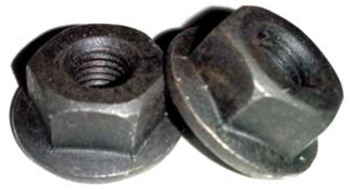 Wheel Lug Nut - 1/2" Hex for 1/4" Stud - 12 Pack