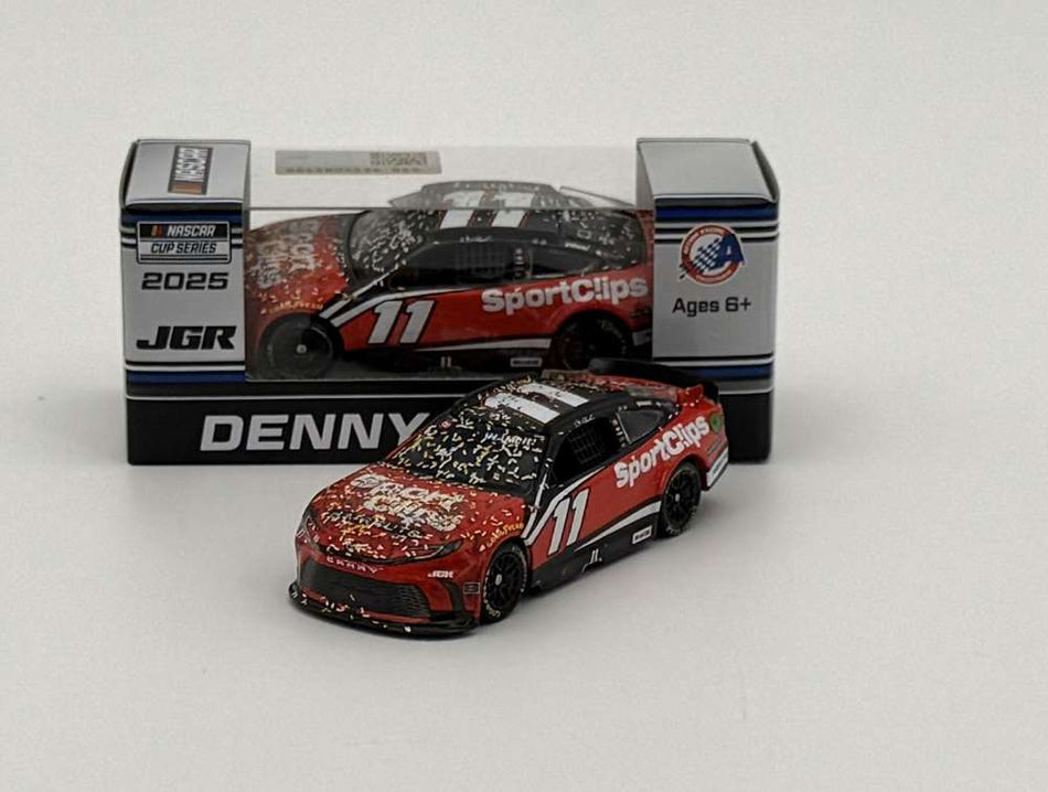 Denny Hamlin 2025 Sport Clips Darlington 4/6/25 Race Win 1:64 Nascar Diecast