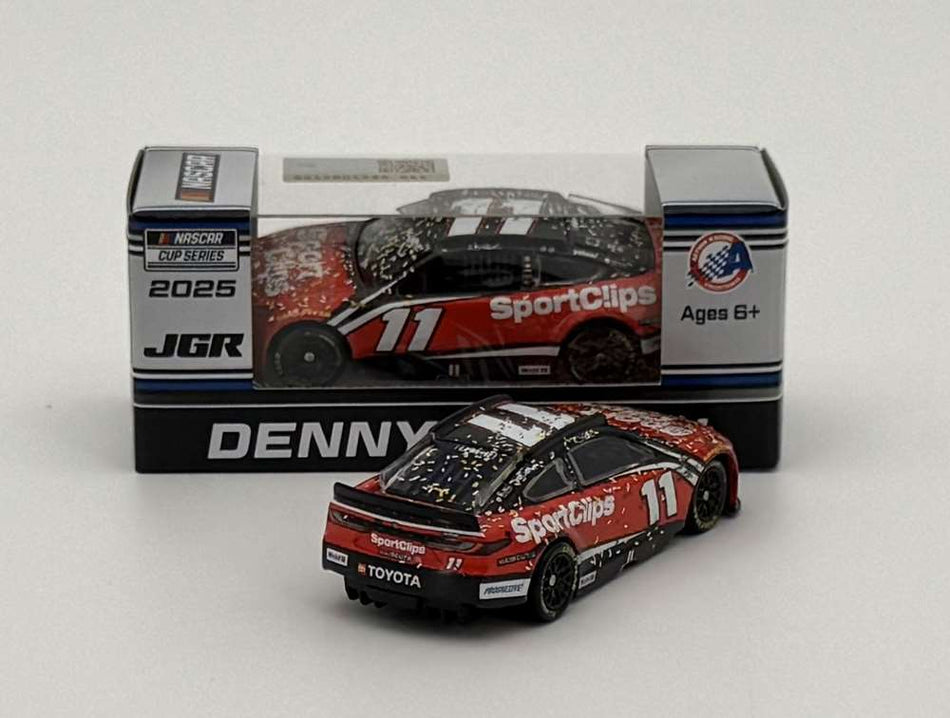 Denny Hamlin 2025 Sport Clips Darlington 4/6/25 Race Win 1:64 Nascar Diecast