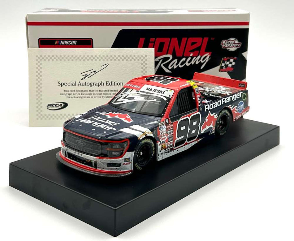 Ty Majeski Autographed 2024 Road Ranger Phoenix Championship Race Win 1:24 Nascar Diecast