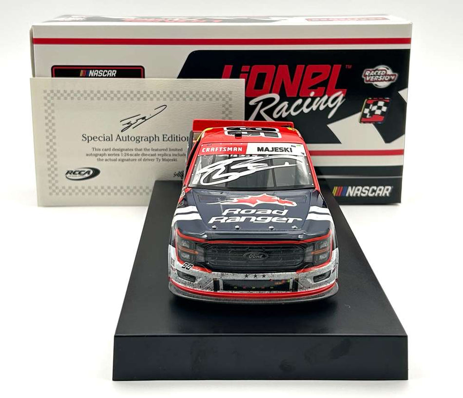 Ty Majeski Autographed 2024 Road Ranger Phoenix Championship Race Win 1:24 Nascar Diecast