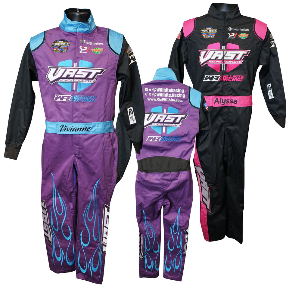 Custom Single Layer SFI 3.2A/1 Driver Suit for Quarter Midget / Karting