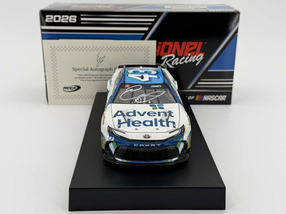 Erik Jones® Autographed 2026 AdventHealth 1:24 Nascar Diecast