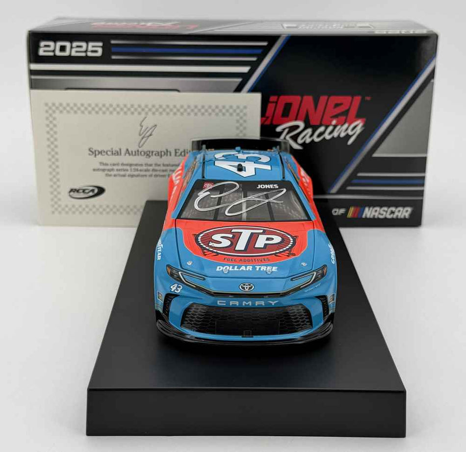 Erik Jones Autographed 2025 Dollar Tree/STP 1:24 Nascar Diecast