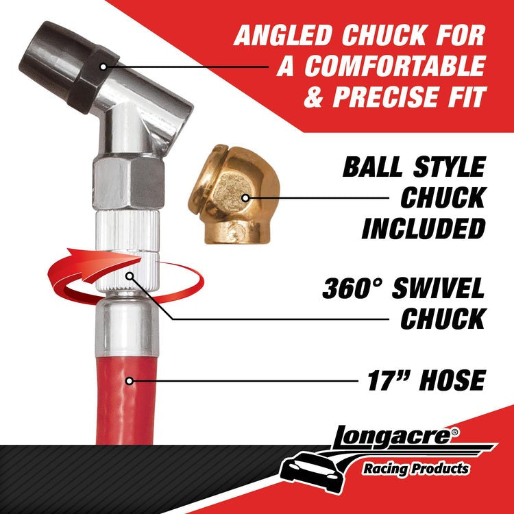 Tire Pressure Gauge 0-15 psi Dual Bleed Deluxe