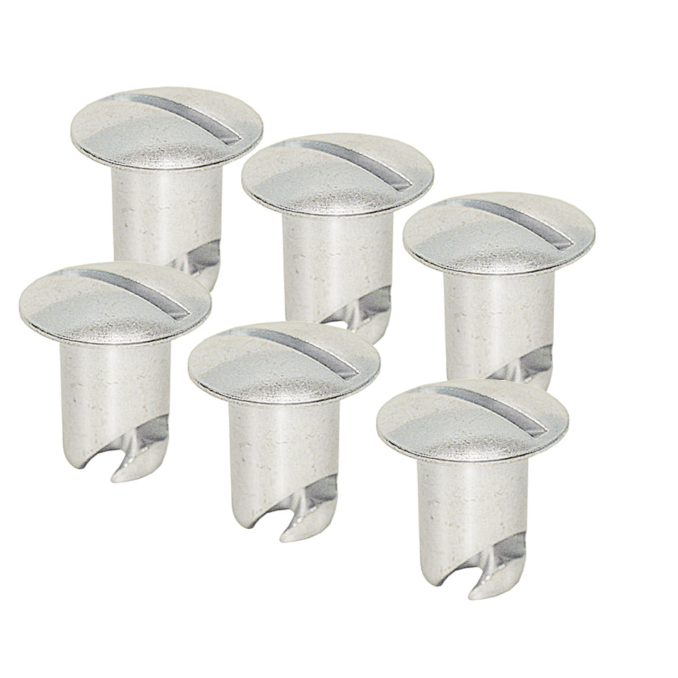 Aluminum Quick Turn Dzus Style Fastener - 6 Pack
