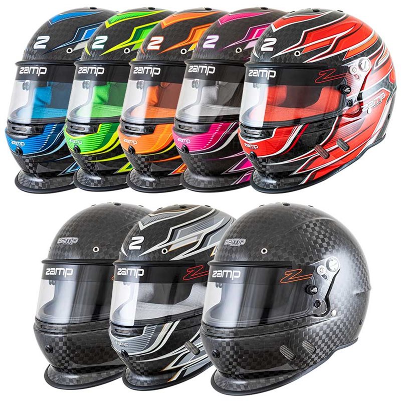 Zamp RZ-67D Carbon Mix Helmet | Snell SA2025 Racing Helmet